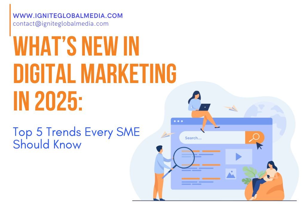 Digital Marketing Trends 2025 – AI, Video, and Data for SMEs